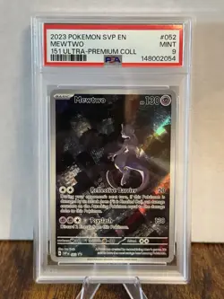 Pokemon 151 Mewtwo Promo # 52 PSA 9 From 151 Ultra Premium Collection - Image 1