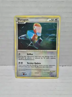 Pokemon TCG Porygon HGSS22 – Holo Black Star Promo – HeartGold SoulSilver - Image 1