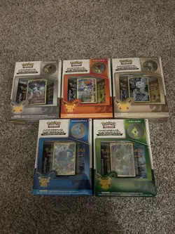 2016 Pokemon TCG Generations Mythical Collection Box Set Of 5 Sealed New - Image 1