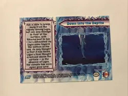 Down into The Depths #58 - Pokemon Topps Pokemon 2000 Movie Blue Logo Vintage - Image 2