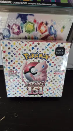WITH SHRINK Pokemon TCG Sv2a Scarlet & Violet 151 Booster Box - Japanese Sealed - Image 1
