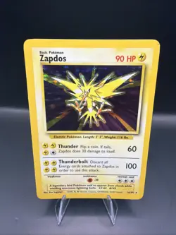 1999 Pokemon Base Set Holo Zapdos 16/102 - Image 1