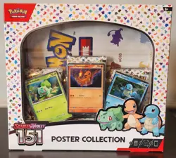 Pokemon TCG: Scarlet & Violet 151 Poster Collection Factory Sealed Box - Image 1