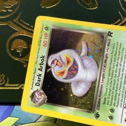 Pokemon 2000 1st Edition Dark Arbok 2/82 Team Rocket Holo LP - Image 3