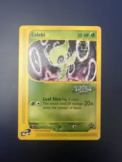 Pokemon TCG - Celebi 50 - Pokemon 4 Ever - Wizards Black Star Promos LP - Image 1