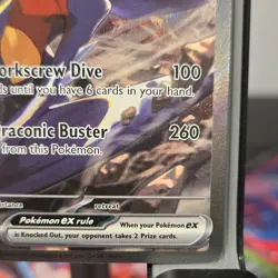 Pokemon Cynthia's Garchomp EX 232/182 Destined Rivals Full Art Holo Special Rare - Image 5