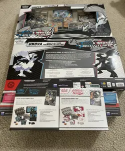 NEW SEALED Pokemon LOT- Black Bolt White Flare Unova Heavy Hitters, ETB’s, BB’s - Image 5
