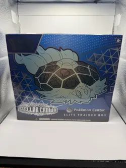 Pokemon TCG: Stellar Crown Pokemon Center Exclusive Elite Trainer Box ETB SEALED - Image 1