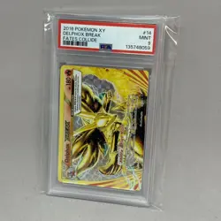Pokemon - XY Fates Collide - #14 Delphox BREAK - Mint PSA 9 - Image 1