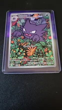 Pokemon Haunter Me: Mega Evolution Promo Full Art Holo 027 Rare 100 HP 2025 - Image 2