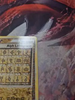 Alph Lithograph ONE Pokemon Heartgold & Soulsilver Holo LP/MP - Image 3