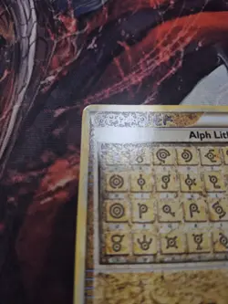 Alph Lithograph ONE Pokemon Heartgold & Soulsilver Holo LP/MP - Image 4