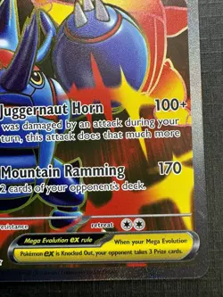 [ FULL ART ] Mega Heracross ex - 108/094 - ULTRA RARE- Pokemon Phantasmal Flames - Image 3