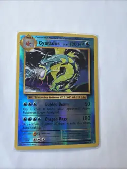 Pokemon Gyarados TCG Reverse Holo Rare Evolutions 34/108 - Image 1