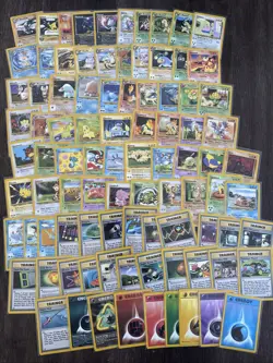 2000 Pokemon NEO GENESIS Set COMPLETE Uncommon Common Rare NON HOLO Lot NM MINT - Image 1