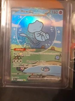 Pokemon TCG - Mew ex - 232/091 - Paldean Fates - Bubble Mew - Image 1