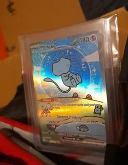 Pokemon TCG - Mew ex - 232/091 - Paldean Fates - Bubble Mew - Image 2