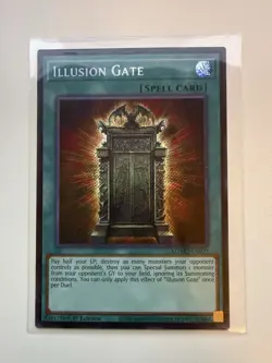 Yu-Gi-Oh! Illusion Gate MZMU-EN023, 1st Edition, NM - Image 1
