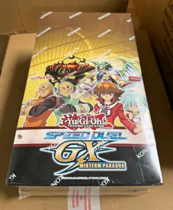 Yugioh Speed Duel GX Midterm Paradox 6 BOX MINI BOX Display Factory Sealed - Image 1
