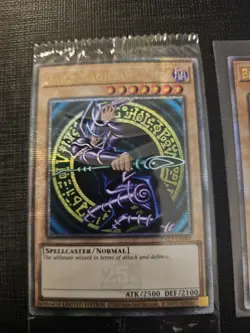 QCR Blue-Eyes White Dragon Dark Magician Quarter Century Yugioh Original Artwork - Image 4