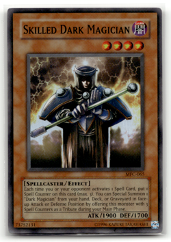 Skilled Dark Magician MFC-065 Unlimited Super Rare Magician's Force LP - Image 1