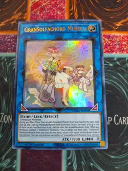 Yu-Gi-Oh! TCG Gransolfachord Musecia DAMA-EN048 Ultra Rare 1st Edition Near Mint - Image 1
