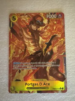 One Piece Portgas D Ace R PRB02-018 PRB-02 Vol.2 English - Image 1