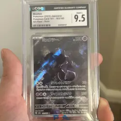 Pokemon Mewtwo 183/165 sv2a Card 151 Art Rare Holo Japanese CGC 9.5 - Image 1