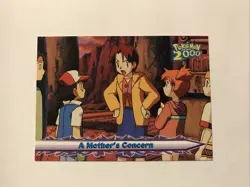 A Mother's Concern #69 Pokemon Topps The Movie 2000 Card Blue Logo - Image 1
