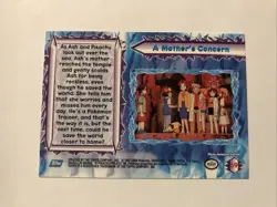 A Mother's Concern #69 Pokemon Topps The Movie 2000 Card Blue Logo - Image 2