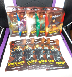 Magic the Gathering Cards Strixhaven School of Mages 5 Booster Set new, 5 Draft - Image 1