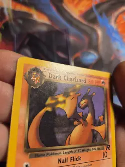 Dark Charizard 21/82 Team Rocket Unlimited Non Holo MP Pokemon Card WOW LOOK FAS - Image 4