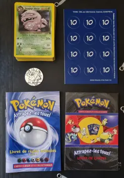1999 Pokemon Team Rocket Devastation Theme Deck Vintage Complet en FR - Image 5