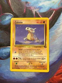 Cubone 50/64 Common Jungle Unlimited Common Card LP - Image 1