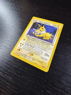 Pokemon Light Jolteon 70 HP 48/105 Neo Destiny Uncommon Regular English Card HP - Image 3