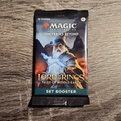 Magic: The Gathering Lord of the Rings Set Booster Pack 12 Cards English - Image 1