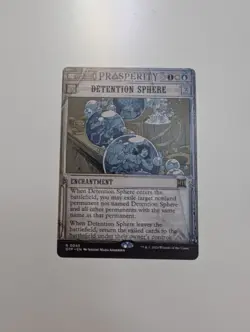 MTG - Detention Sphere (Showcase Foil) - Outlaws of Thunder Junction NM/M Cond - Image 1