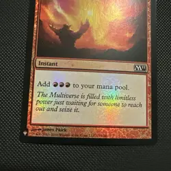 MTG: Pyretic Ritual FOIL #153 - Image 2