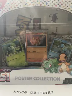 Pokemon TCG Scarlet & Violet 151 Poster Collection Factory Sealed - Image 1