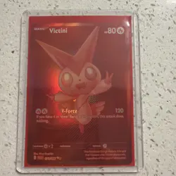 2025 Pokemon TCG Victini 171/086 WHT EN MONO RED HOLO MINT Possible PSA 10 🐦‍🔥 - Image 1