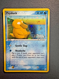 Pokemon TCG Psyduck 70/109 EX Team Rocket Returns Reverse Holo Stamped - Image 1