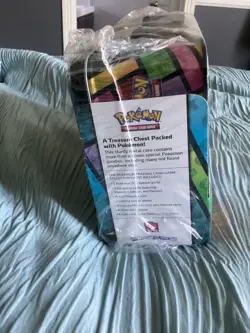 Pokemon Eevee Treasure Chest Lunchbox Tin - Sealed w Promos And Booster Packs - Image 3