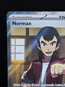 Pokemon Roark 242/182 & Norman 237/182 Full Art Ultra Rare Paradox Rift NM - Image 4