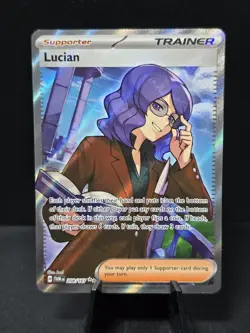 Pokemon Lucian 208/167 Twilight Masquerade Ultra Rare Full Art Near Mint - Image 1