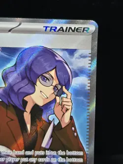 Pokemon Lucian 208/167 Twilight Masquerade Ultra Rare Full Art Near Mint - Image 3