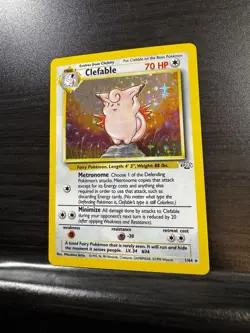 Pokemon TCG | Clefable - 01/64 | Jungle Holo Rare | NM - Image 5