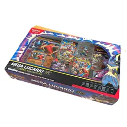 Pokemon TCG: Mega Lucario ex Premium Figure Collection Factory Sealed Box - Image 1
