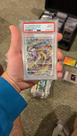 Pokemon Mewtwo VSTAR GG44/GG70 Crown Zenith Galarian Gallery PSA 10 - Image 3