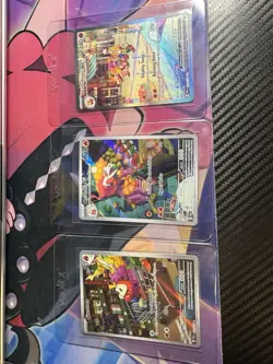 Fuecoco Crocalor Skeledirge Art Set for Pokemon TCG Paldea Evolved - Image 1