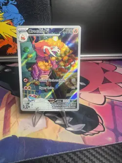 Fuecoco Crocalor Skeledirge Art Set for Pokemon TCG Paldea Evolved - Image 4